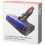 SPARES2GO Soft Roller for Dyson V11 SV14 Brush Head Hard Floor Turbine Tool 11