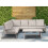 Dellonda Fusion 4 Piece Outdoor Corner Sofa Set - DG57 7