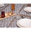 (Stars) 1.8m Grey Table Runner Roll New Years Dinner Party 4