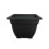 Whitefurze Square Bell Planter Black 38cm 1