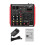(a 6-Channel-EU) Portable 4-Channel Mixing Console Mixer 10