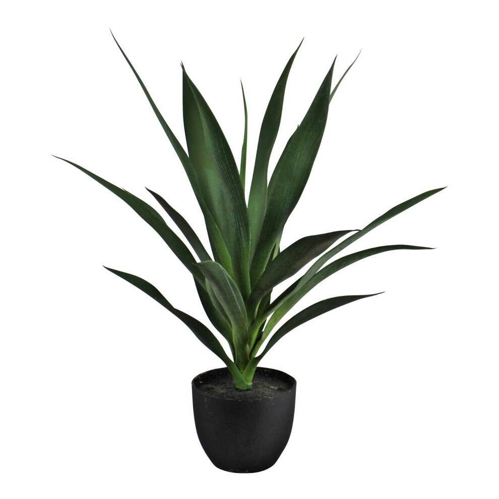 Fash London Artificial Yucca Plant, 60Cm
