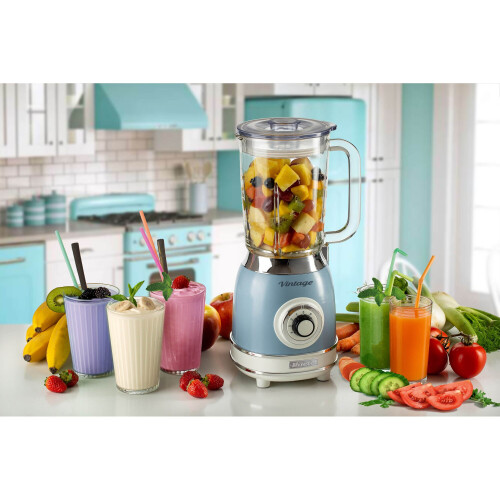 Ariete BLENDER VINTAGE GLAS 1000 WATT 583 BLAU ARIETE 2