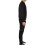 (L, Black) Mens Plain Tracksuit Sweatpants Raglan Sleeves Set 4