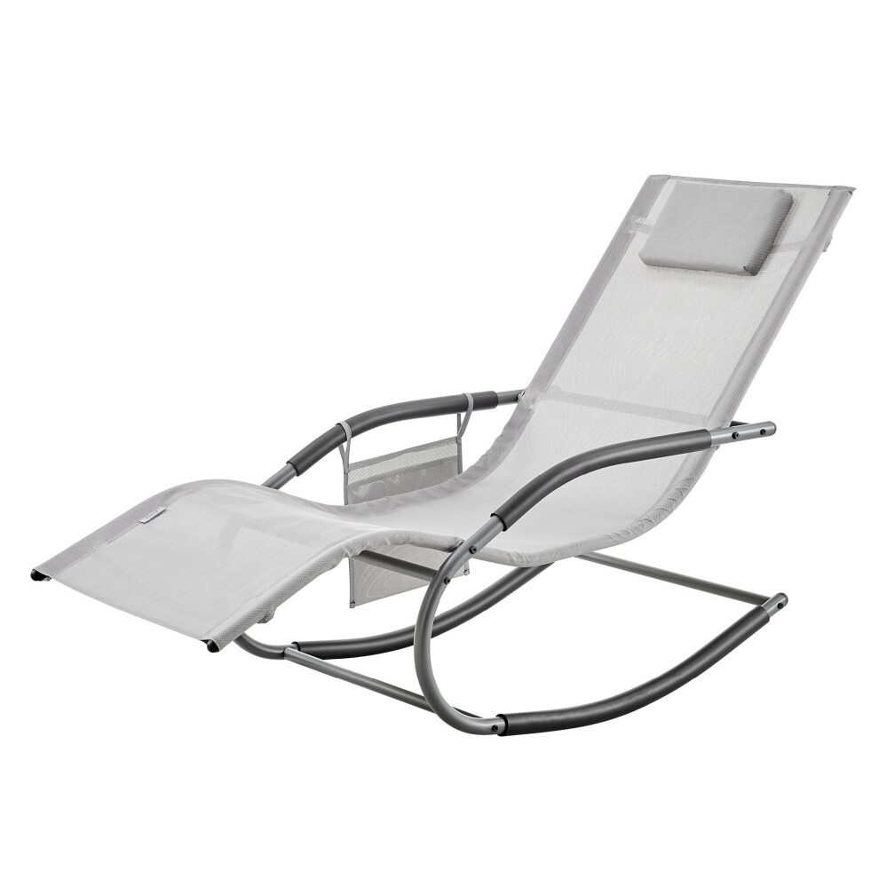 Gravity Rocking & Foldable Sun Lounger