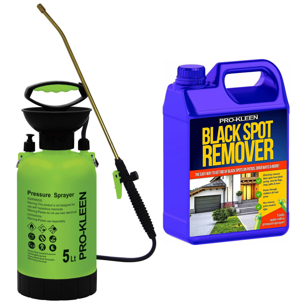 (5L) ProKleen Garden Pump Sprayer & Black Spot Remover