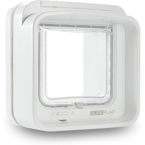 SureFlap Dual Scan Microchip Cat Flap, White