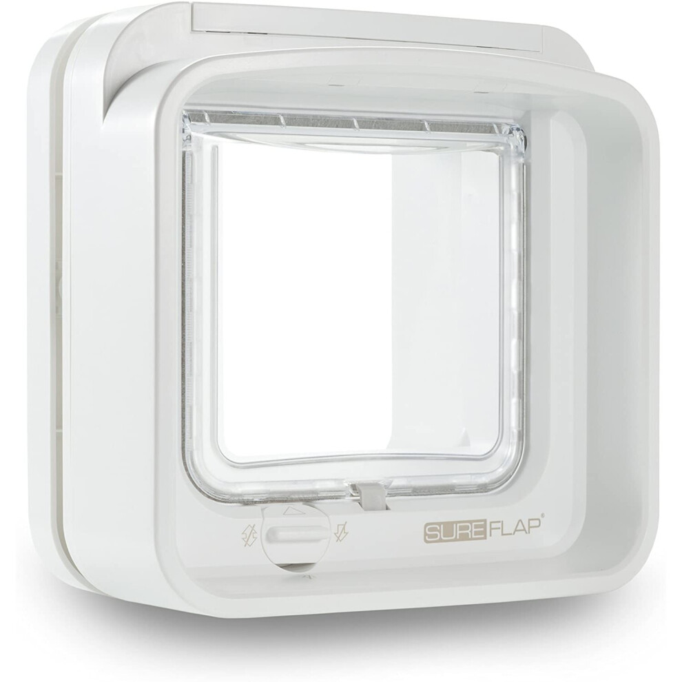 SureFlap Dual Scan Microchip Cat Flap, White