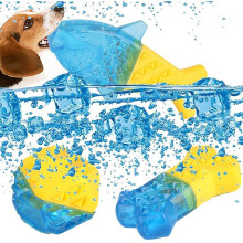 Freezable Stuffable Puppy Chew Toys,Guador 3 Pcs Durable Dog Chew Toys Natural Interactive Puzzle Game Dog Toys Soft Natural...