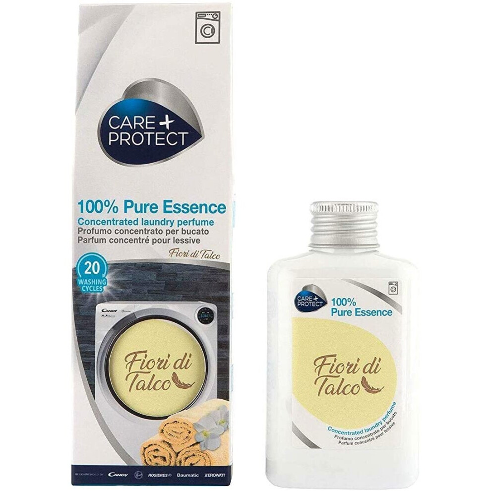 Care + Protect 35602037 100% Pure Essence Concentrated Laundry Perfume-Fiori Di Talco-The fragrances bond to the fibers, giving fabrics a simple touch