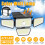 Solar Security Lights Outdoor Motion Sensor Wall Lights 270LEDs 4 Head 2