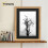 (A3 Pic (A2 Frame)) Oak Picture Frame / LW Style Wall Art Frame / Modern Photo Frames With Black Mount 11