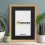 (A3 Pic (A2 Frame)) Oak Picture Frame / LW Style Wall Art Frame / Modern Photo Frames With Black Mount 17