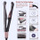 Professional Hair Straighteners Irons Digital LCD Display 4
