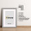 (A3 Pic (A2 Frame)) Silver Picture Frame / LW Style Wall Art Frame / Modern Photo Frames With Ivory Mount 16