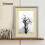 (A3 Pic (A2 Frame)) Silver Picture Frame / LW Style Wall Art Frame / Modern Photo Frames With Ivory Mount 1