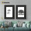 (A2 Pic (A1 Frame)) Black Picture Frame / LW Style Wall Art Frame / Modern Photo Frames With Black mount 18