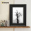 (A3 Pic (A2 Frame)) Black Picture Frame / LW Style Wall Art Frame / Modern Photo Frames With Black mount 1