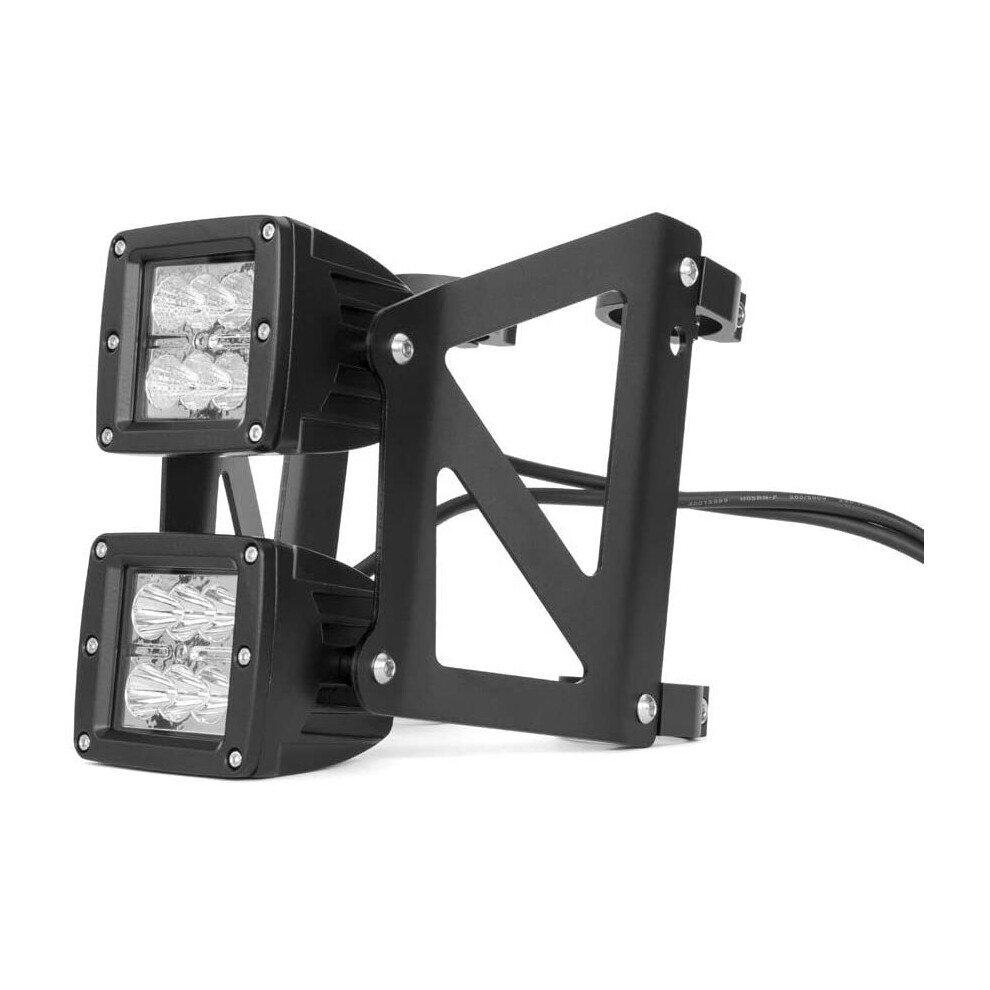 Motorbike Headlight LED - Dual Stacked - Fits 52-53mm ideal for Streetfighter Project