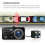 4" DVR αυτοκινήτου 1080P HD διπλού φακού Dash Cam μπροστινό και οπίσθιο βίντεο εγγραφής 9