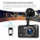 4" DVR αυτοκινήτου 1080P HD διπλού φακού Dash Cam μπροστινό και οπίσθιο βίντεο εγγραφής 3