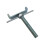 Static Caravan Axle Stands Very Small X4 (Extra Wide 7.1" - 10.4") 6