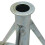 Static Caravan Axle Stands Very Small X4 (Extra Wide 7.1" - 10.4") 7