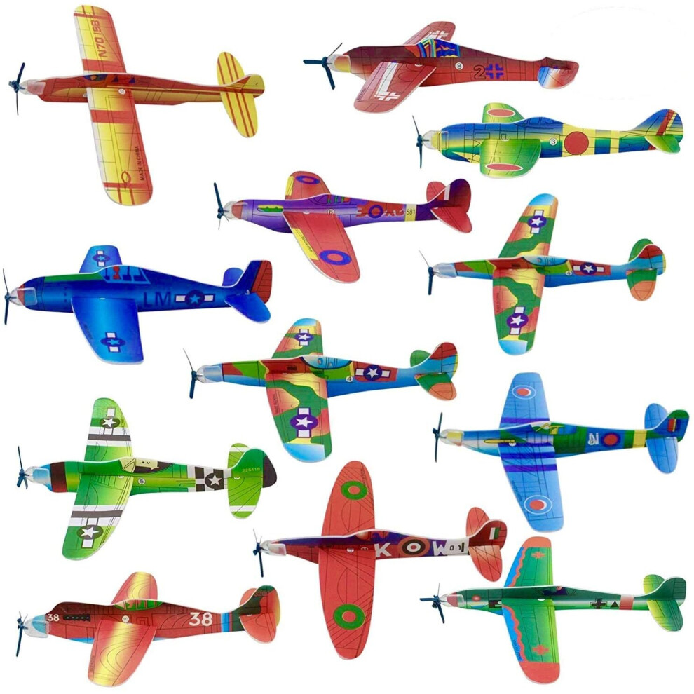 48 Flying Glider Planes