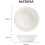 60 Eco-Friendly Biodegradable Sugarcane Paper Bowls - 13cm 4