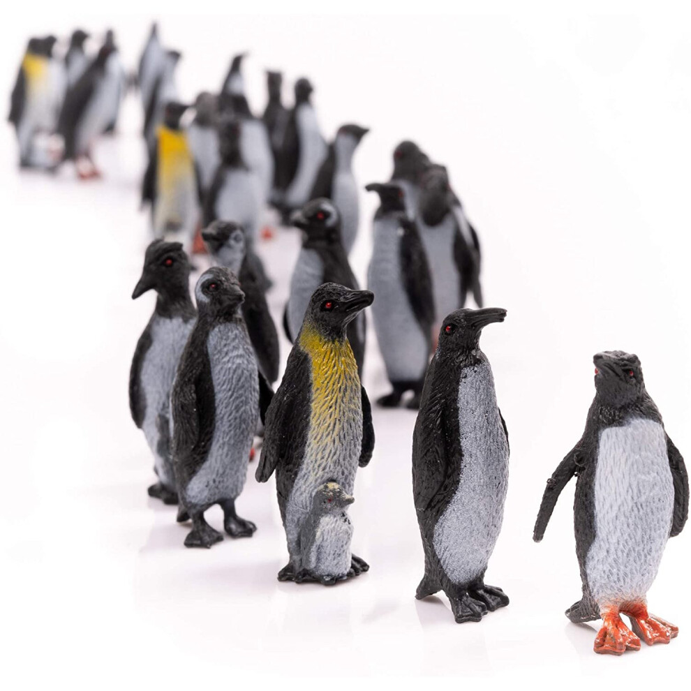 48 Mini Penguins Figurines