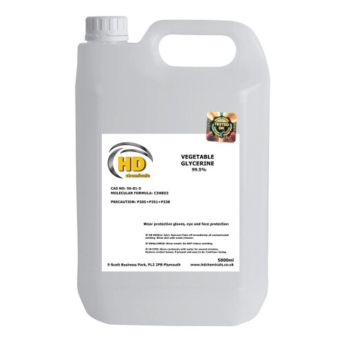 (5000ml - 5L) Glycerol Vegetable Glycerine 99.5%