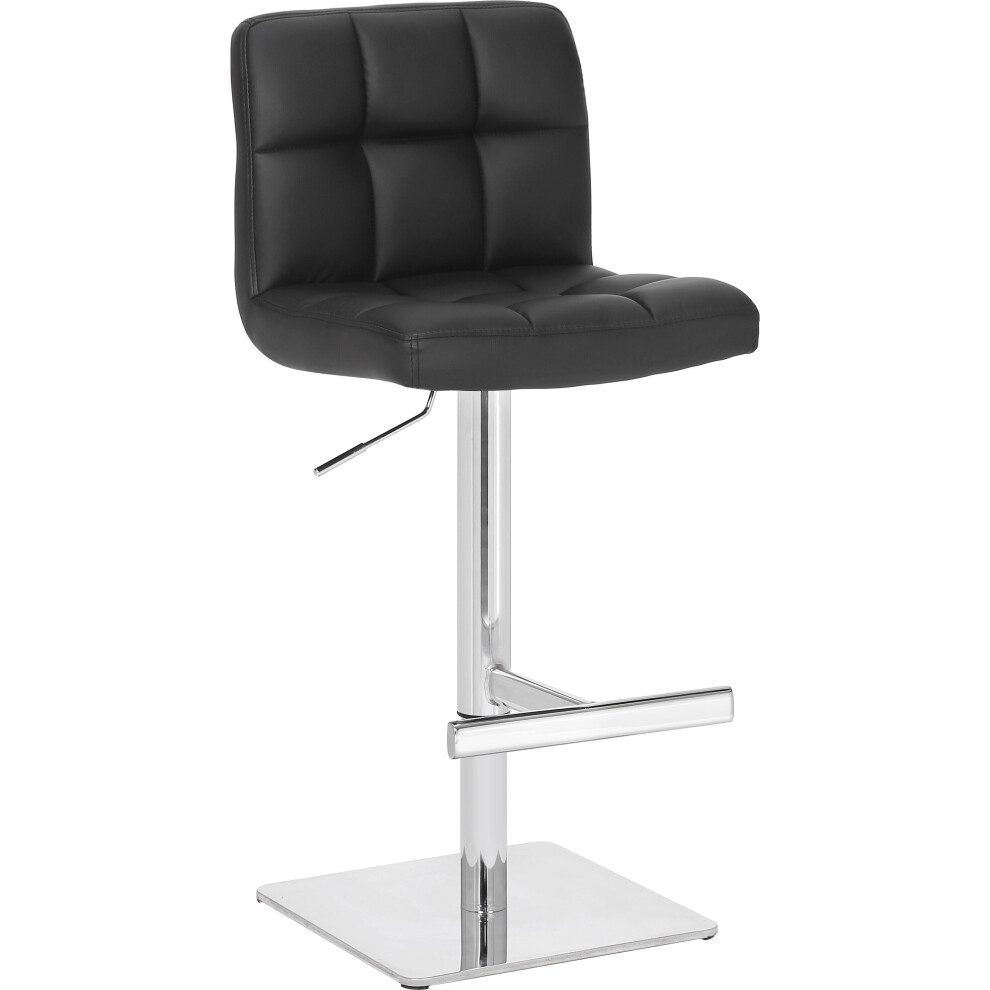 Lamboro Black Deluxe Allegro Bar Stool