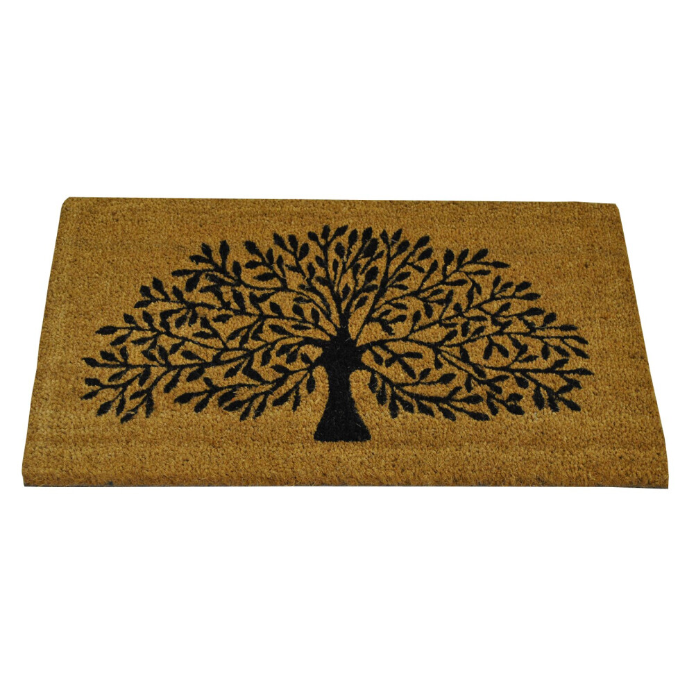 Tree of Life Indoor & Outdoor Coir Doormat