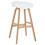 White Equator Bar Stool 1