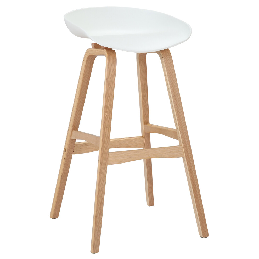 White Equator Bar Stool