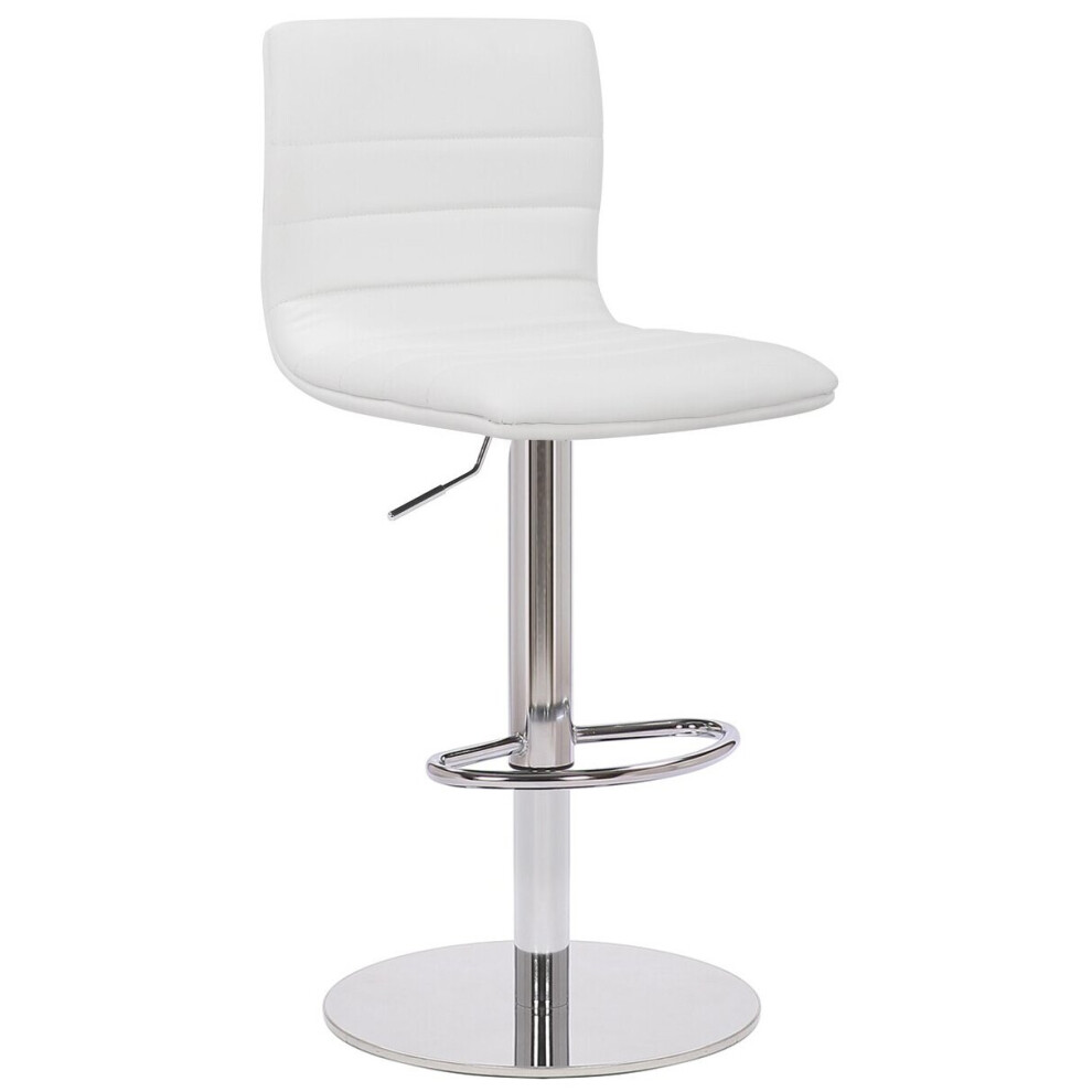 Lamboro White Deluxe Aldo Bar Stool