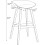 White Equator Bar Stool 7