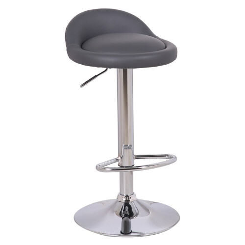 Sofia Bar Stool Charcoal Grey