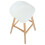 White Equator Bar Stool 2