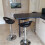 Sorrento Swivel Bar Stool Black 4