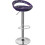 Sorrento Swivel Bar Stool Purple 1