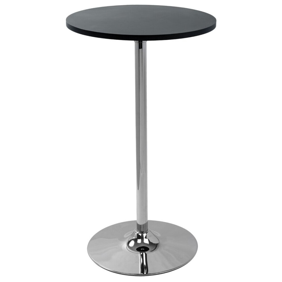 Como Poseur Table Round Black Wood