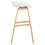 White Equator Bar Stool 4