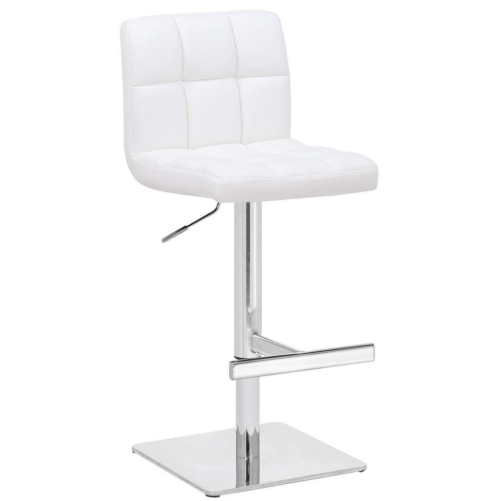 Lamboro White Deluxe Allegro Bar Stool
