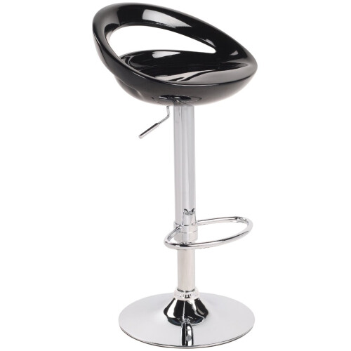 Sorrento Swivel Bar Stool Black