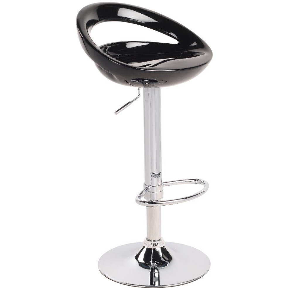 Sorrento Swivel Bar Stool Black