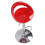 Sorrento Swivel Bar Stool Red 7