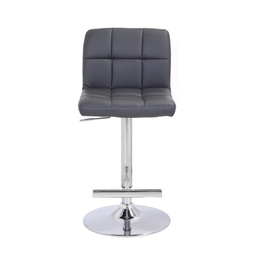 Allegro Bar Stool Charcoal Grey 1