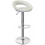 Sorrento Leather Bar Stool White 1