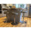 Zenith Bar Stool Grey 10